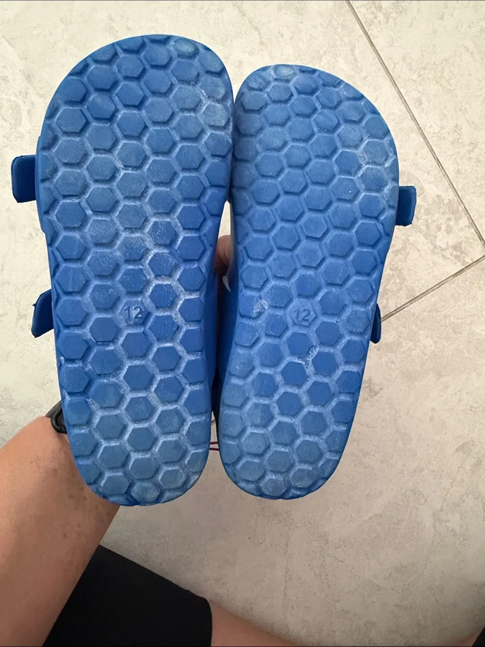 Cat & Jack Bright Blue Adjustable Buckle Sandals for Kids